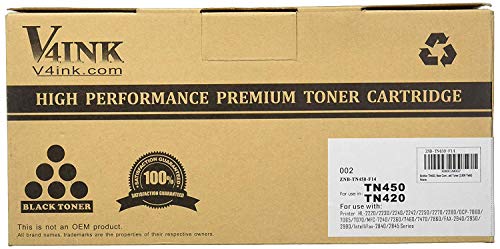 Product Cover Generic 1 Pack Compatible TN450 TN 450 TN-450 TN 420 TN420 TN-420 Black Toner Cartridge For Brother HL-2280DW HL-2270DW HL-2240 MFC-7240 MFC-7860DW MFC-7460DN DCP-7065DN HL-2240D Printer
