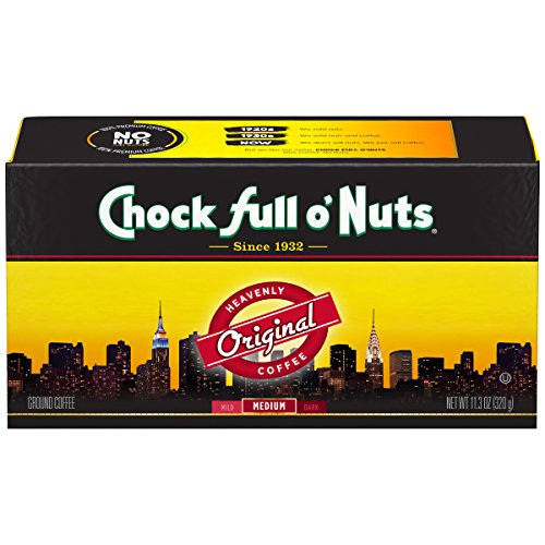 Product Cover Chock Full o'Nuts Coffee, Original Blend Brick, 11.3 Ounce