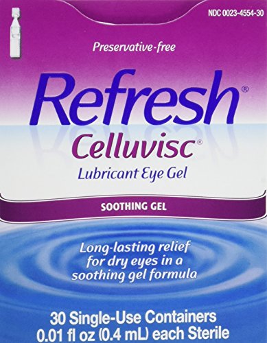 Product Cover Refresh Celluvisc Lubricant Eye Gel Single-use Containers 30 Ea (3 Pack)