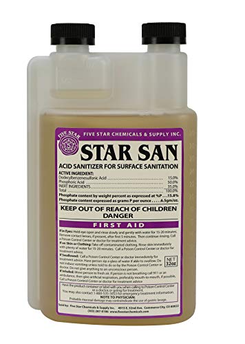 Product Cover Five Star - Star San - 32 Ounce - High Foaming Sanitizer