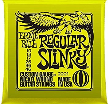 Product Cover Ernie Ball 2221 Nickel Regular Slinky Electric Guitar Strings 3 Pack