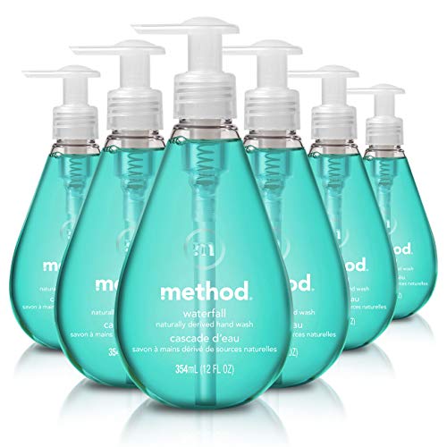 Product Cover Method Gel Hand Soap, Waterfall, 12 Fl Oz (Pack of 6)