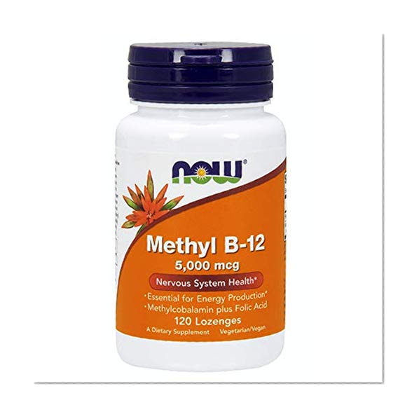 Product Cover Now Supplements, Methyl B-12 5000 mcg, 120 Lozenges