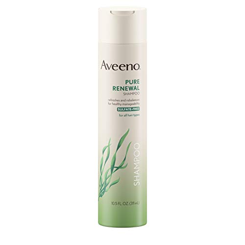 Product Cover Aveeno Pure Renewal Gentle Shampoo, 10.5 Fl. Oz (2 Count)