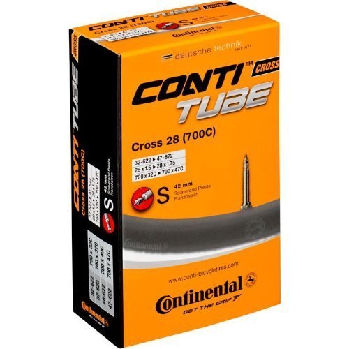 Product Cover Continental 700c Bicycle Tube, 32-42, 42mm Presta Valve