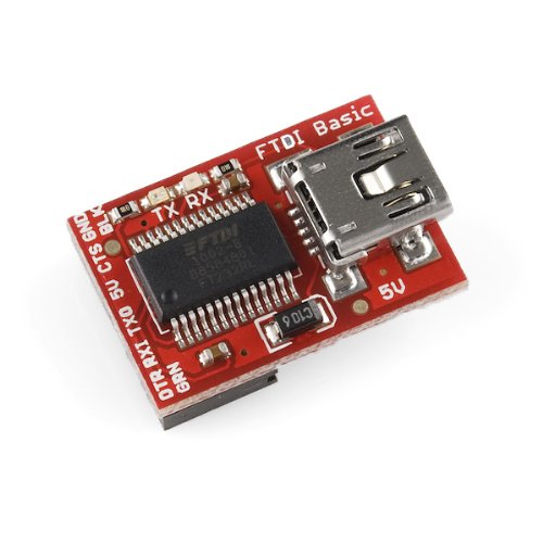 Product Cover SparkFun FTDI Basic Breakout - 5V Development Tool with USB Mini-B connector Save space and money in your DIY electronics projects