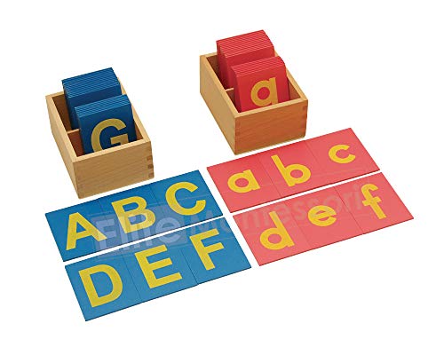 Product Cover Elite Montessori Lower and Capital Case Sandpaper Letters with Boxes