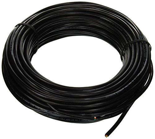 Product Cover Southwire 49273643 100' 18/7 Multi-Conductor Sprinkler Wire for outdoor use, Black, 100 Ft