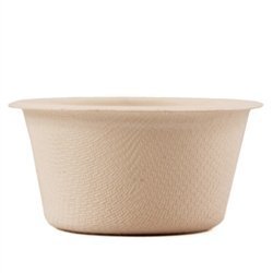 Product Cover World Centric's 100% Biodegradable, 100% Compostable Bagasse/Wheat Fiber 2 oz Souffle Cups (Package of 500)