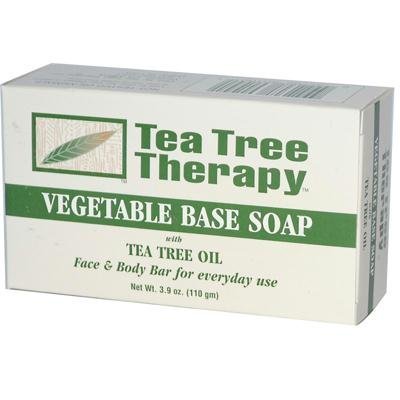 Product Cover Tea Tree Therapy Vegetable Base Soap with Tea Tree Oil - 3.9 oz - Pack of 9