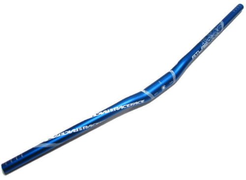 Product Cover Race Face Atlas Mountain Bike Handlebar (Blue, 31.8-mm Clamp, 785-mm Wide, 0.5-Inch Rise)