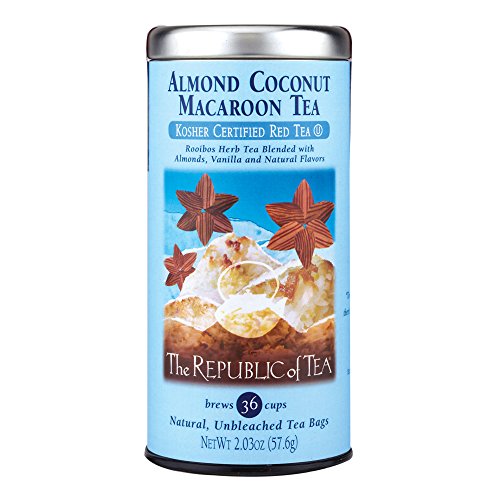Product Cover The Republic Of Tea Almond Coconut Macaroon Red Tea, 36 Tea Bags