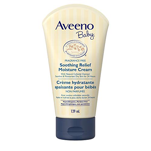 Product Cover Aveeno Baby Soothing Relief Moisture Cream 139ml Dry Skin
