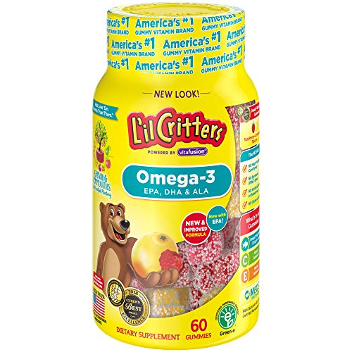 Product Cover L'il Critters Omega-3 DHA, 60 Count (Pack of 2)