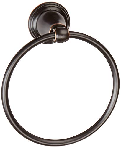 Product Cover Delta Faucet Bathroom Accessories 79646-OB Windemere Towel Ring, Delta Oil Rubbed Bronze