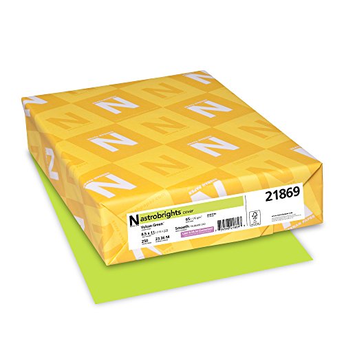 Product Cover Wausau 21869 Astrobrights Colored Cardstock, 8.5