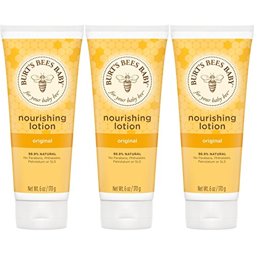 Product Cover Burt's Bees Baby Nourishing Lotion, Original, 6 Ounces (Packaging May Vary), pack of 3