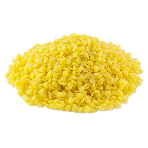 Product Cover Yellow Beeswax Pellets - Organic- Superior Quality - 1 Pound - (16 oz)