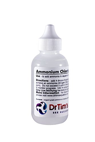 Product Cover DrTim's Aquatics - Ammonium Chloride Solution for Fishless Cycling - 2 oz Bottle