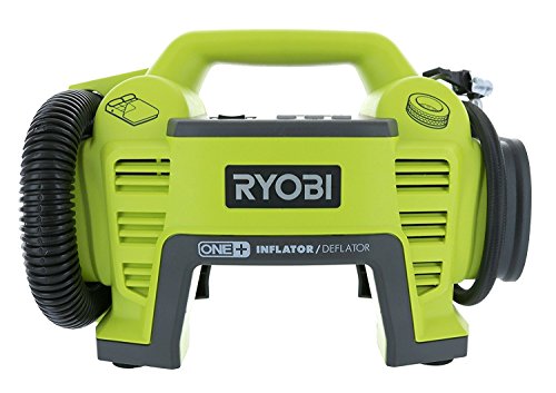 Product Cover Ryobi P731 One+ 18v Dual Function Power Inflator/Deflator Cordless Air Compressor Kit w/ Adapters (Battery Not Included, Tool Only)