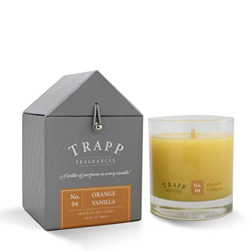 Product Cover Trapp Signature Home Collection No. 4 Orange Vanilla Poured Scented Candle, 7-Ounce