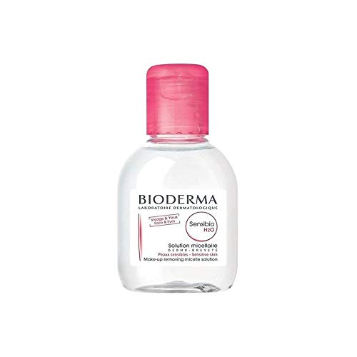 Product Cover Bioderma Sensibio H2O Soothing Micellar Cleansing Water and Makeup Removing Solution for Sensitive Skin - Face and Eyes, 3.33 Fl Oz (Pack of 1)