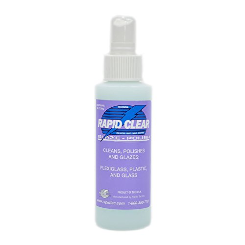 Product Cover Rapid Tac Rapid Clear Polish for Vinyl Graphics Wraps and Decals 4 Ounce Sprayer