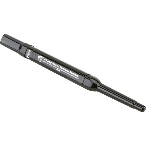 Product Cover FastCap Long Nosed Pattern Chisel Tip Black Marker with 1-1/8-inch Reach