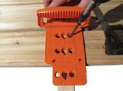 Product Cover JIG-A-DECK Deck Spacer & Fastener Alignment Guide for Hardwood, Composite, PVC and Pressure Treated Decking (2 PACK)