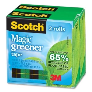 Product Cover Scotch Magic Eco-Friendly Greener Tape,0.75