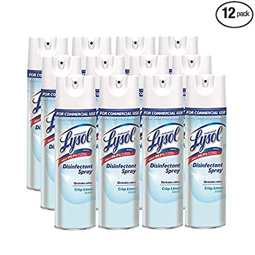 Product Cover Professional Lysol Disinfectant Spray, Crisp Linen, 228oz (12X19oz)