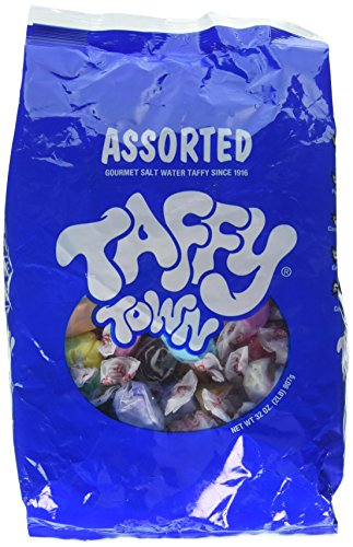 Product Cover Taffy Town Assorted Gourmet Salt Water Taffy, 2 Pound Bag