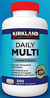 Product Cover Daily Multi Vitamins & Minerals 500 Tablets Kirkland SignatureTM
