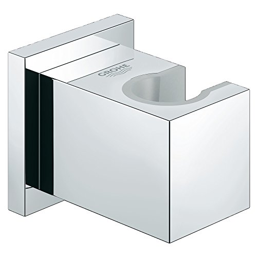 Product Cover GROHE 27693000 Euphoria Cube Wall Mount Hand Shower Holder, Starlight Chrome