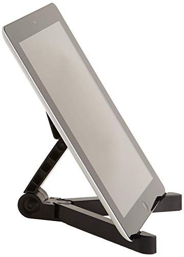 Product Cover AmazonBasics Adjustable Tablet Holder Stand - Compatible with Apple iPad, Samsung Galaxy and Kindle Fire Tablets