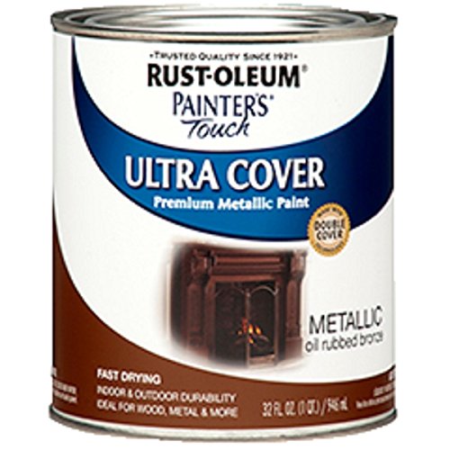 Product Cover Rust-Oleum 254101, Quart, Metallic Oil-Rubbed Bronze