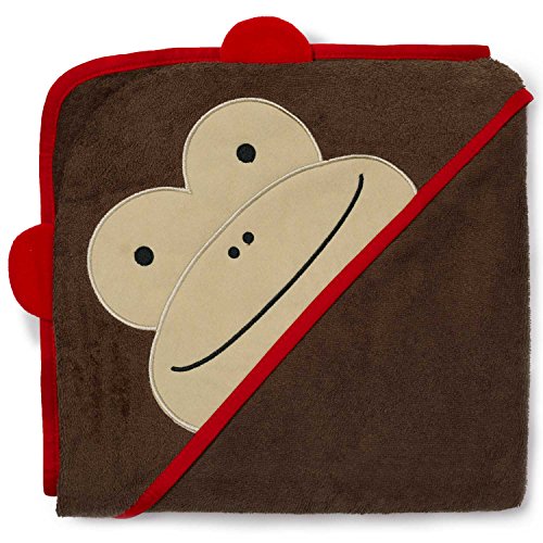 Product Cover Skip Hop Baby Hooded Towel, 100% Cotton French Terry, Monkey