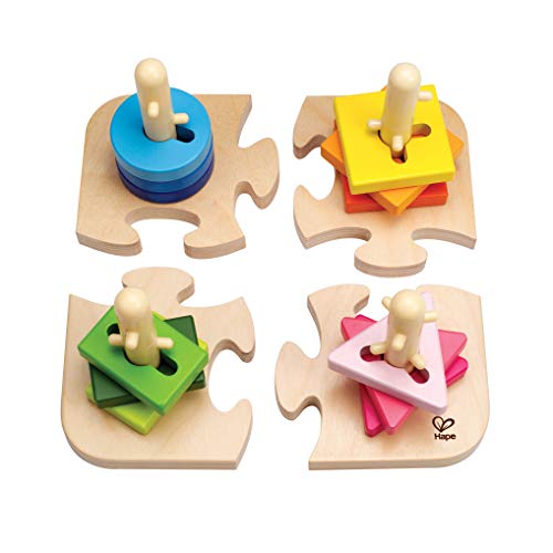 Product Cover Hape Creative Toddler Wooden Peg Puzzle