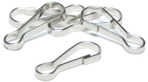 Product Cover Cousin Jewelry Basics Lanyard Hook, Silver, 50-Piece