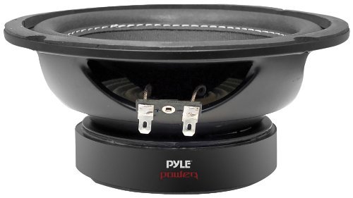 Product Cover Car Vehicle Subwoofer Audio Speaker - 6.5 Inch Non-Pressed Paper Cone, Black Steel Basket, Dual Voice Coil 4 Ohm Impedance, 600 Watt Power, Foam Surround for Vehicle Stereo Sound System - Pyle PLPW6D