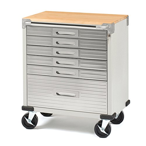 Product Cover Seville Classics UltraHD 6-Drawer Rolling Cabinet