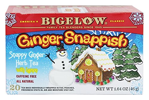 Product Cover Bigelow Ginger Snappish Herbal Tea with Lemon - Case of 160