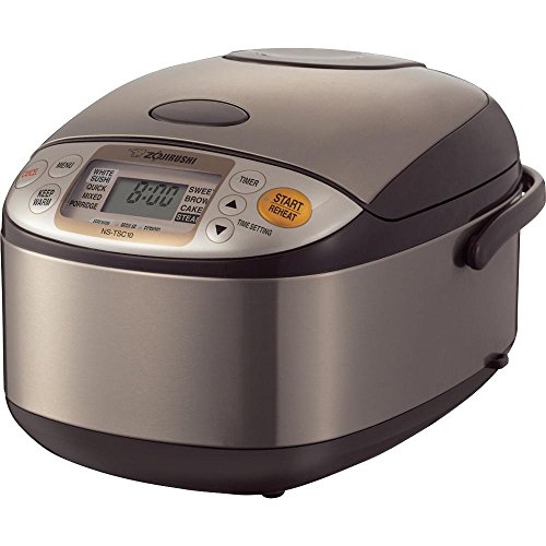 Product Cover Zojirushi NS-TSC10 5-1/2-Cup (Uncooked) Micom Rice Cooker and Warmer, 1.0-Liter