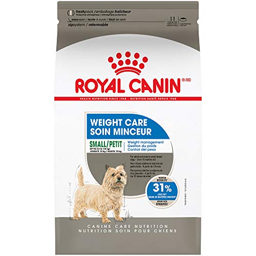 Product Cover Royal Canin Small Weight Care Dry Dog Food, 2.5 lb. bag