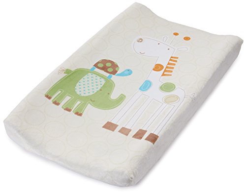 Product Cover Summer Infant Ultra Plush Character Changing Pad Cover, Safari Stack