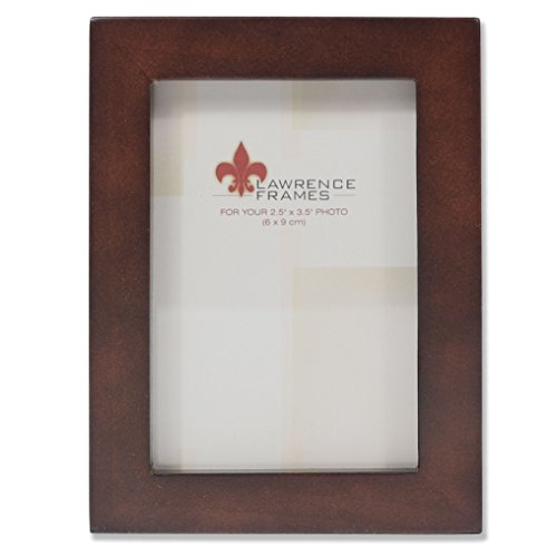 Product Cover Lawrence Frames 755923 Espresso Wood Picture Frame, 2.5 by 3.5-Inch