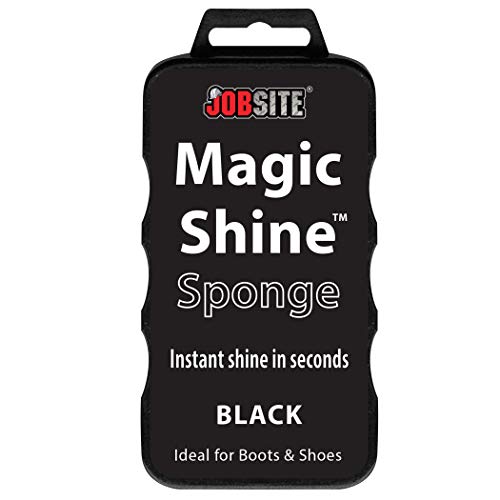 Product Cover JOB SITE Instant Express Leather Boot & Shoe Shine Sponge - Black