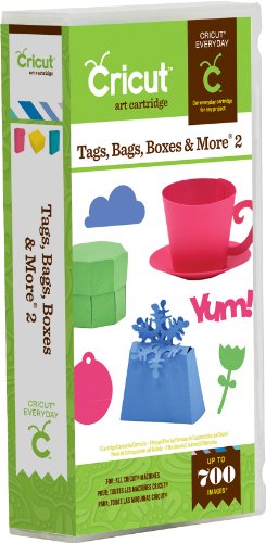 Product Cover Cricut 2001228 Tags Bags Boxes and More, 2 Cartridges