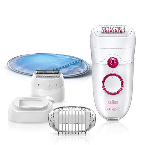 Product Cover Braun Epilator for Women, Silk-epil 5 5-280 Hair Removal for Women, Bikini Trimmer with 5 extras