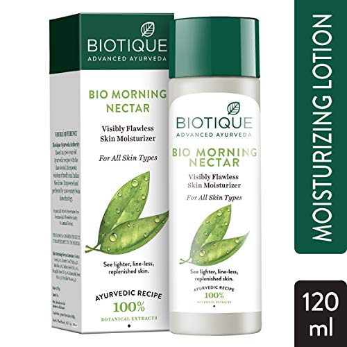 Product Cover Biotique Morning Nectar Visibily Flawless Skin Moisturizer 120ml